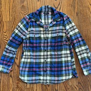 Madewell Flannel Plaid Button-down Shirt